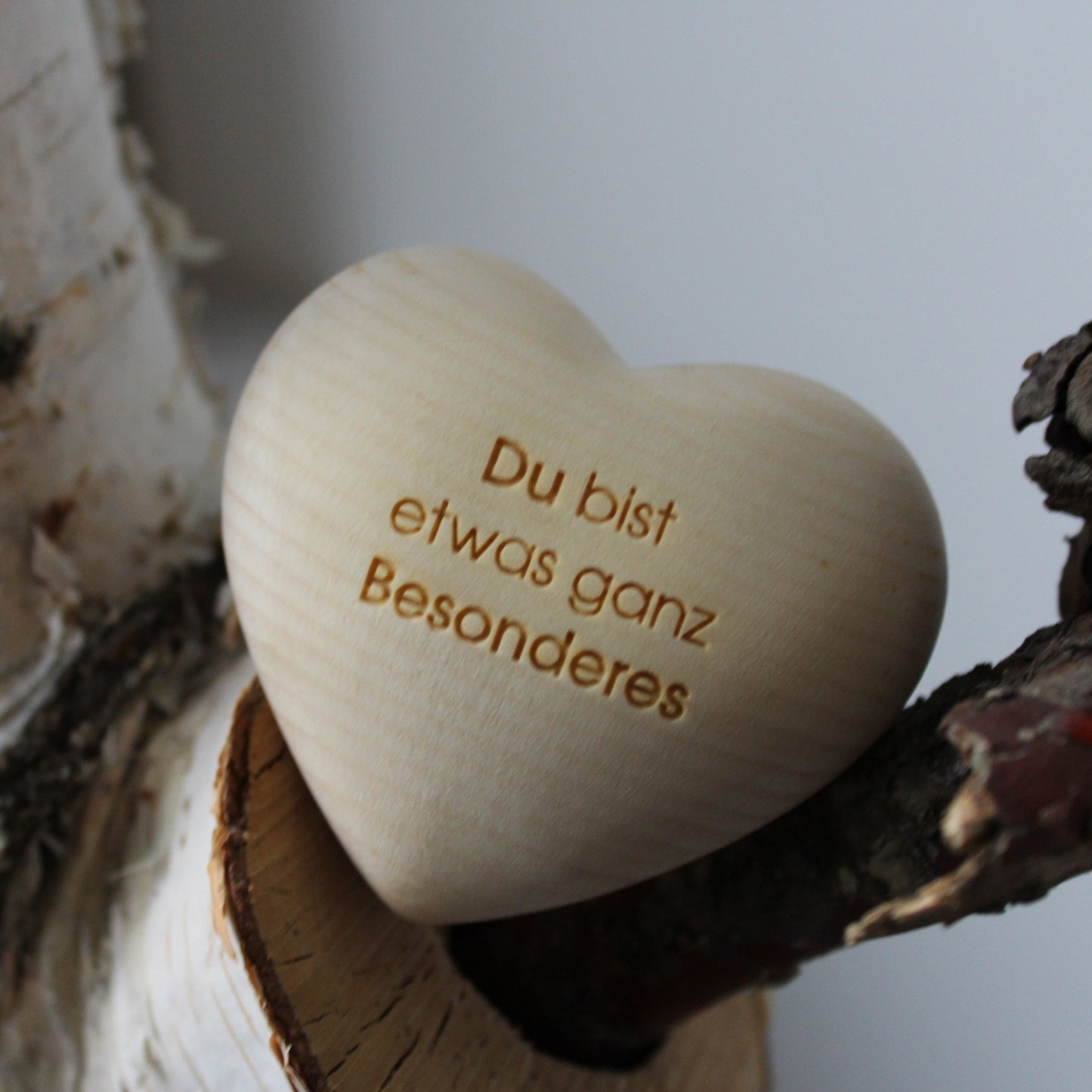 Thankgoods Swiss stone pine heart hand flatterer You are something very special