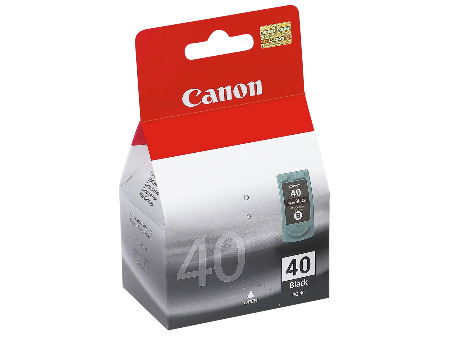 Canon PG-40 – Original Druckkopf Schwarz, 16 ml