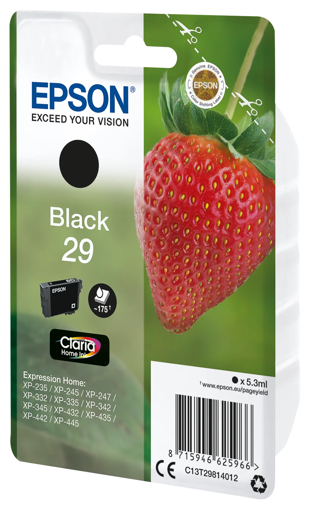 EPSON 29 / 29XL T298x / T299x Original Tintenpatronen – freie Farbauswahl