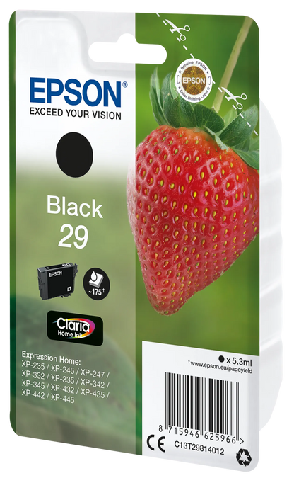 EPSON 29 / 29XL T298x / T299x Original Tintenpatronen – freie Farbauswahl