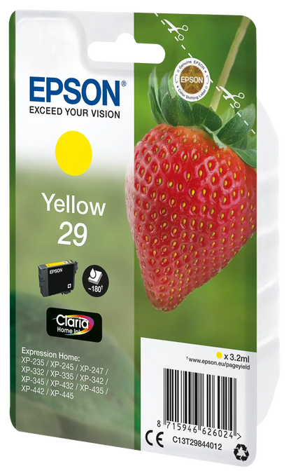 EPSON 29 / 29XL T298x / T299x Original Tintenpatronen – freie Farbauswahl
