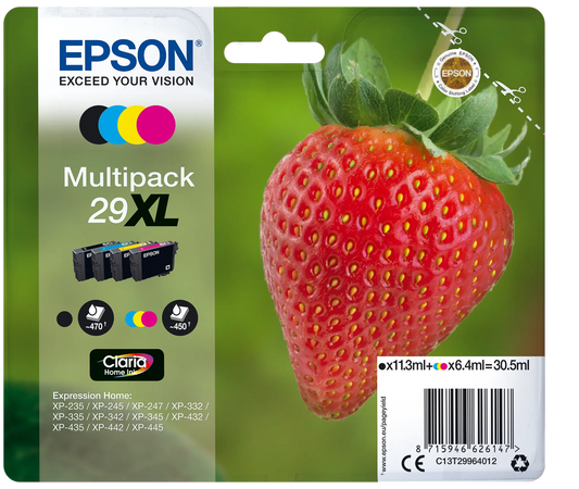 EPSON 29 / 29XL T298x / T299x Original Tintenpatronen – freie Farbauswahl