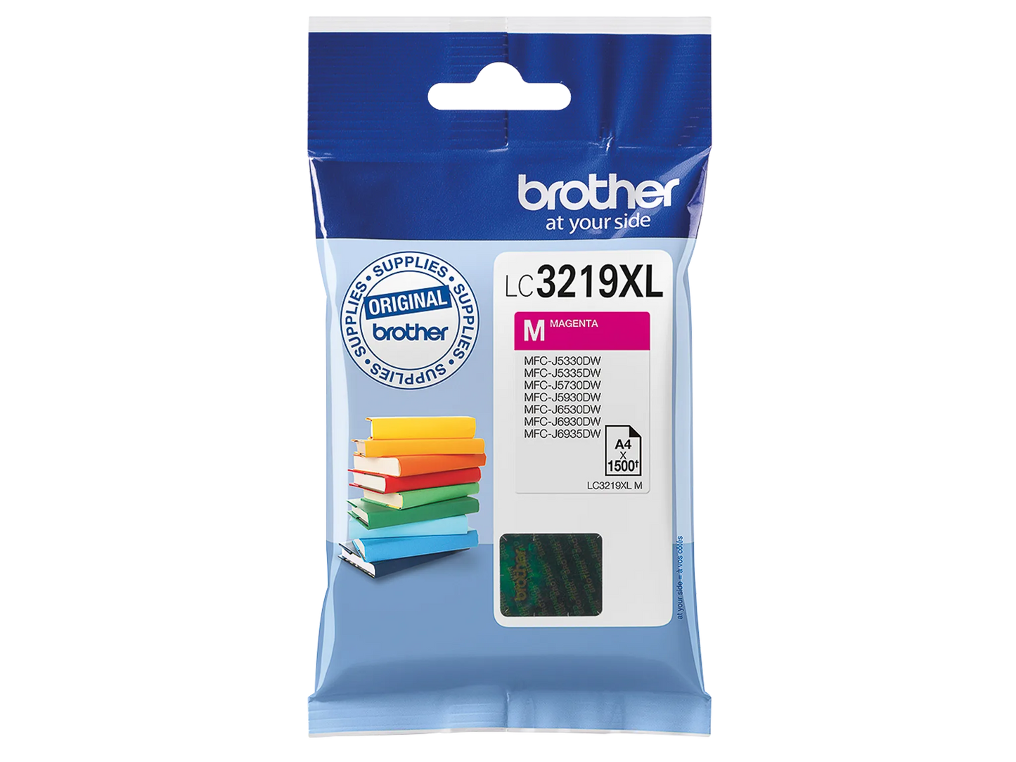 Brother LC-3219XLM Magenta Druckerpatrone – Original, 1.500 Seiten, brillante Farbdrucke