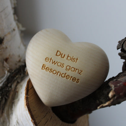 Thankgoods Swiss stone pine heart hand flatterer You are something very special