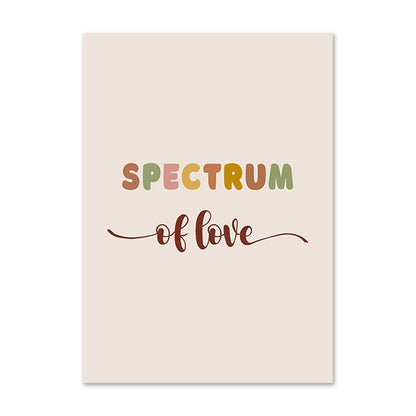 Poster Kinderzimmer Bilder Regenbogen Mond Wolken I Kinderzimmer & Babyzimmer Bilder I Wand Deko I Kunstdruck I Deko Print I ohne Rahmen