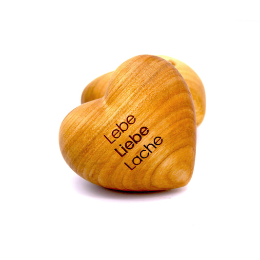 Thankgoods wooden heart Live, love, laugh